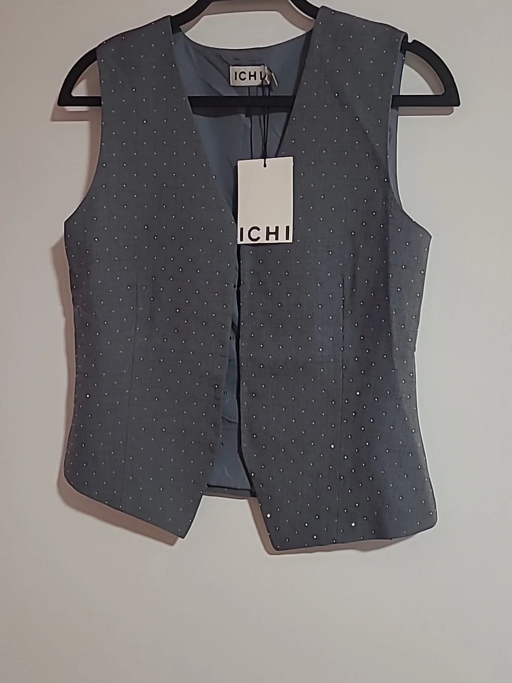 ICHI Gray Sleeveless Vest & Pants Set - Picture 7 of 9